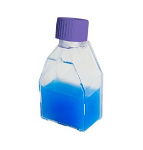 FRASCO P/ CULTIVO DE CELULAS ULTRA ADESAO 12,5CM2 TAMPA PLUG - PCT/10 - KASVI