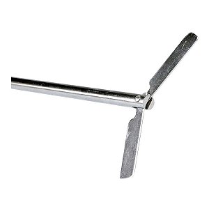 HASTE C/  HELICE CENTRIFUGA EM AÇO P/ AGITADOR MECANICO 20L E 40L - KASVI