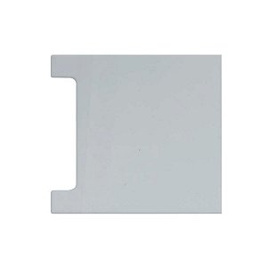 PLACA DE VIDRO 10X10 ENTALHADA S/ ESPAÇADOR 2 MM - PCT/2 - KASVI