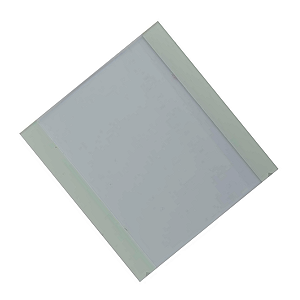 PLACA DE VIDRO 10X10CM ENTALHADA C/ ESPAÇADORES DE 1MM - PCT/2 - KASVI
