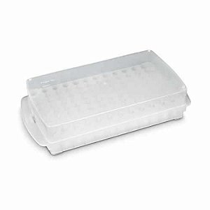 RACK DUPLA FACE 96 MICROTUBOS 0,5 A 2,0 ML TRANSPARENTE - KASVI