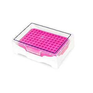 RACK TERMOESTAVEL 96 TUBOS 0,1 E 0,2 ML PLACA 96 POÇOS - PCT/2 - KASVI