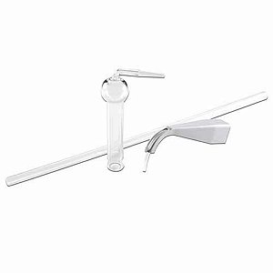 TUBO DE ASPIRAÇAO 390MM P/ DISPENSADOR 25ML - 100ML. UNIDADE - KASVI