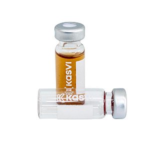 VIAL PARA CROMATOGRAFIA 2ML TRANSPARENTE CRIMP - CX/100 - KASVI