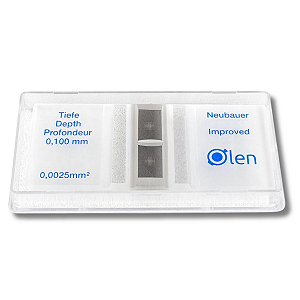 CAMARA DE CONTAGEM NEUBAUER MELHORADA - OLEN