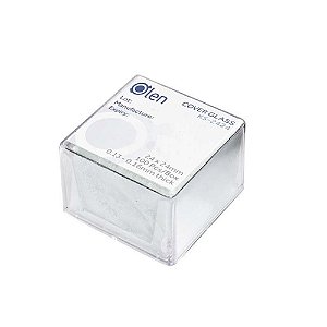 LAMINULA 24X24MM COVER GLASS - CX/100 - OLEN