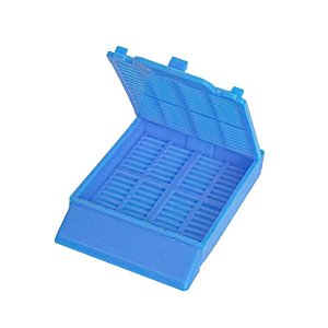 CASSETE HISTOLOGICO AZUL C/ TAMPA REMOVIVEL - PCT/250 - FIRSTLAB