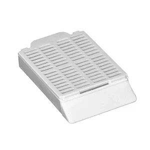 CASSETE HISTOLOGICO BRANCO C/ TAMPA REMOVIVEL - PCT/250 - FIRSTLAB