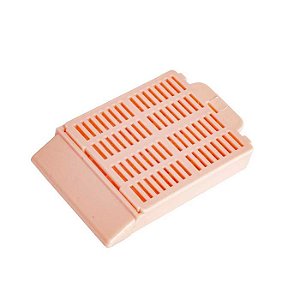 CASSETE HISTOLOGICO C/ TAMPA REMOVIVEL ROSA - PCT/250 - FIRSTLAB