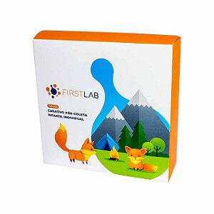 CURATIVO POS-COLETA INFANTIL INDIVIDUAL - CX/500 - FIRSTLAB