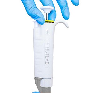 MICROPIPETA MONOCANAL VOLUME VARIAVEL 100-1000µL - FIRSTLAB