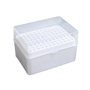 RACK VAZIO P/ 96 PONTEIRAS GILSON 200UL BRANCO - FIRSTLAB