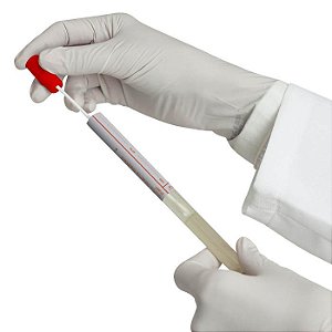 SWAB P/ COLETA E TRANSPORTE C/ MEIO CARY-BLAIR ESTERIL CX/100 - FIRSTLAB