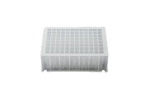 PLACA 96 POÇOS PROFUNDOS 2.2ML V ESTERIL - PCT/5 - KINGFISHER