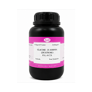GLICOSE-D (DEXTROSE) ANIDRA P.A.A.C.S. - FR/500GR - SYNTH