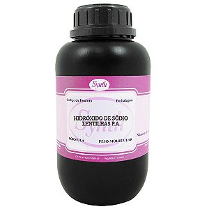 ⚠️ HIDROXIDO DE SODIO LENTILHAS P.A. - FR/1000G - SYNTH