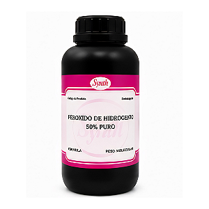 SS/PF PEROXIDO DE HIDROGENIO 50% PURO - FR/1000ML - SYNTH