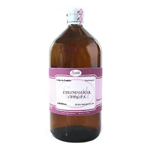 ⚠️ ETILENOGLICOL (MONOETILENOGLICOL) (1100G) P.A. - FR/1000ML - SYNTH