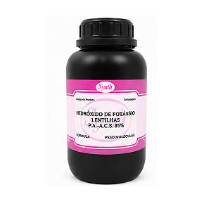 SS/PF HIDROXIDO DE POTASSIO LENTILHAS P.A. - FR/500GR - SYNTH
