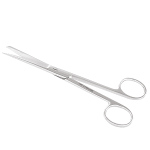 TESOURA CIRURGICA 15CM RETA FINA / ROMBA