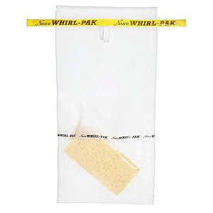 SACO WHIRL-PAK AMOSTRA 532ML ESPONJA HIDRATADA ESTERIL - CX/100 - WHIRL-PAK