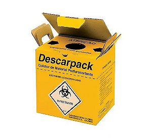 COLETOR PERFURO CORTANTE 3L PAPELAO - DESCARPACK