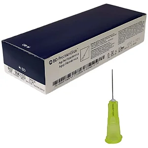 AGULHA HIPODERMICA 0,30X13MM 30G - CX/100 - BD