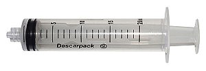 SERINGA 20ML S/AG LUER LOCK - CX/50- DESCARPACK