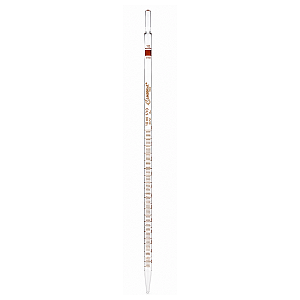 PIPETA GRADUADA SOROLOGICA ESGOTAMENTO TOTAL 1/100 1ML - LABORGLAS