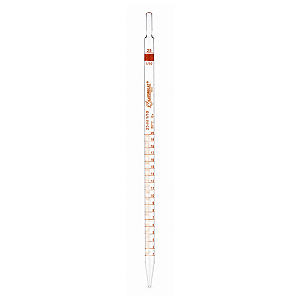 PIPETA GRAD. SOROLOGICA ESGOTAMENTO TOTAL 1/10 20ML - LABORGLAS