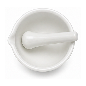 GRAL COM PISTILO EM PORCELANA 180ML - NALGON