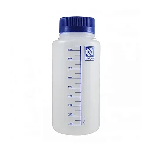 FRASCO PP BOCA LARGA  50MM 500ML  AUTOCLAVAVEL  GRADUADO - NALGON