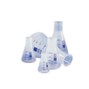 FRASCO ERLEMEYER EM PP SEM TAMPA - 500 ML - NALGON