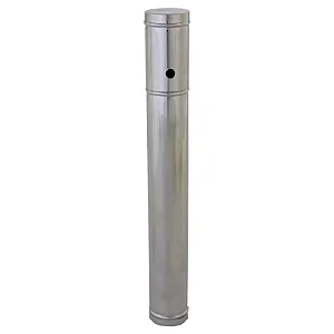 ESTOJO PARA ESTERILIZAR PIPETAS AÇO INOX 60X400X450MM - METALIC