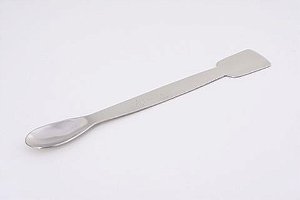 ESPATULA COM COLHER EM CHAPA DE AÇO INOX REFORCADO 17CM 304 - METALIC