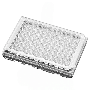 PLACA 96 POÇOS P/ CULTURA EM SUSPENSAO PLANA TRATADA - CX/100 - JETBIOFIL