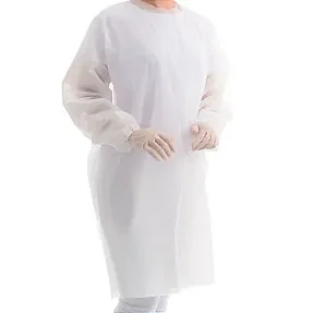 AVENTAL 30G TNT MANGA LONGA - PCT/10 - DERMAPLUS