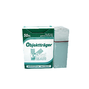 LAMINA 26X76MM LAPIDADA FOSCA BRANCA - CX/50 - KNITTEL