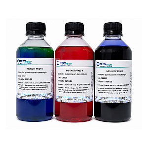 INSTANT PROV CONJUNTO CORANTE RAPIDO P/ HEMATOLOGIA 3X500ML - NEWPROV
