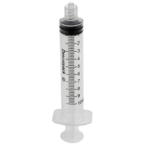 SERINGA 10ML HIPODERMICA S/ AG LUER LOCK - CX/100 - PROCARE