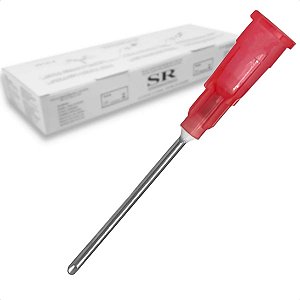AGULHA PONTA ROMBA 18G 25X12 SERINGA LUER LOCK SLIP CX/100 - SR