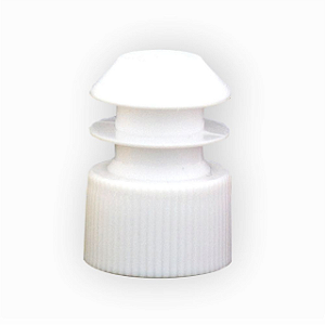 TAMPA PRESSAO INTERNA TUBOS 12MM BRANCA - PCT/1000