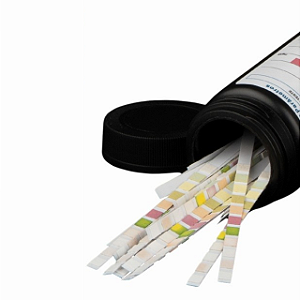 TIRAS REAGENTES ANALISE URINARIA 10 P/ METROS - FR/100