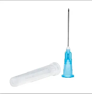 AGULHA HIPODERMICA 23G 25MMX0,60MM - CX/100 - UNIQMED