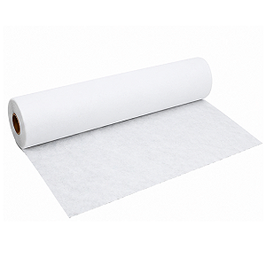LENÇOL DESCARTAVEL EM BOBINA TNT C/ PICOTE 70CMX50M SOFT BRANCO