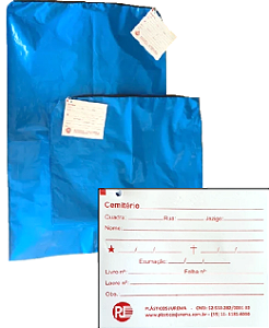 SACO P/ EXUMACAO AZUL - PCT/25 - JUREMA