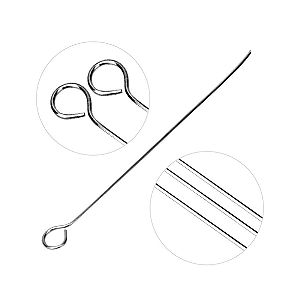 ALÇA DE PLATINA CALIBRADA 1-100 10UL 5CM