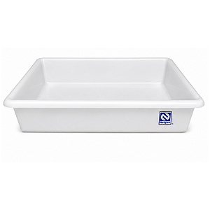 BANDEJA EM PE 15 LITROS 34X36CM ALTURA 16CM - NALGON