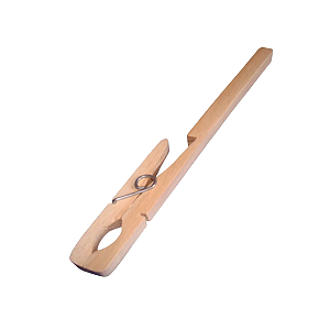 PINÇA MADEIRA P/ TUBO DE ENSAIO - METALIC