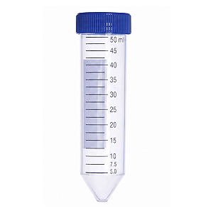 TUBO DE CENTRIGUGAÇÃO 50ML ESTERIL LIVRE DE RNASE E DNASE - PCT/25 - JETTA